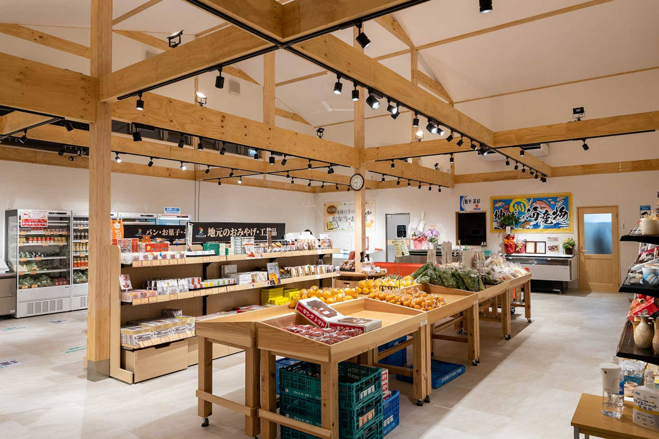 まちの駅ADOA大野の地域商品MARKET
